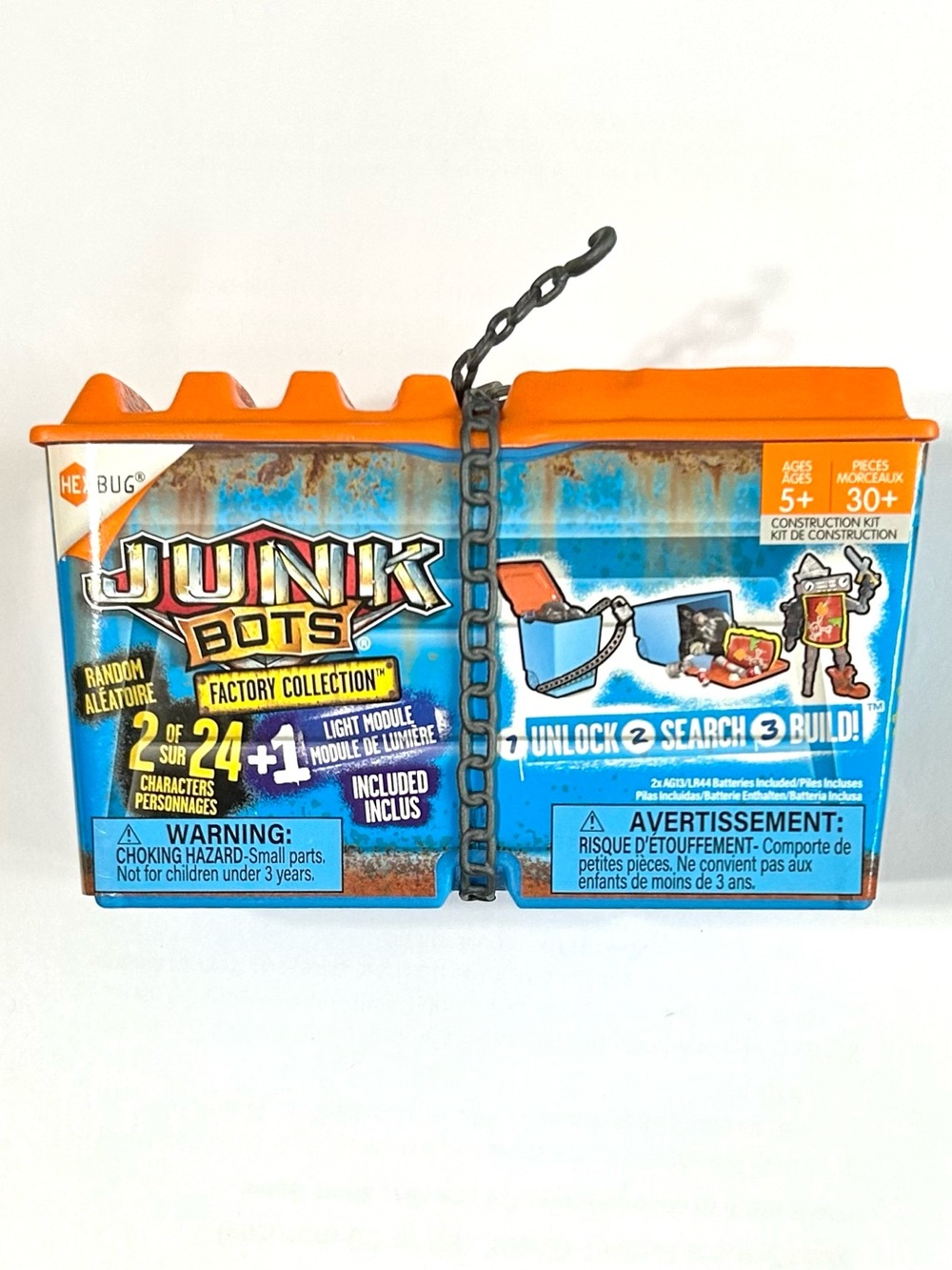 HexBug Junk Bots Factory Collection Alley Dumpster Hex Bugs